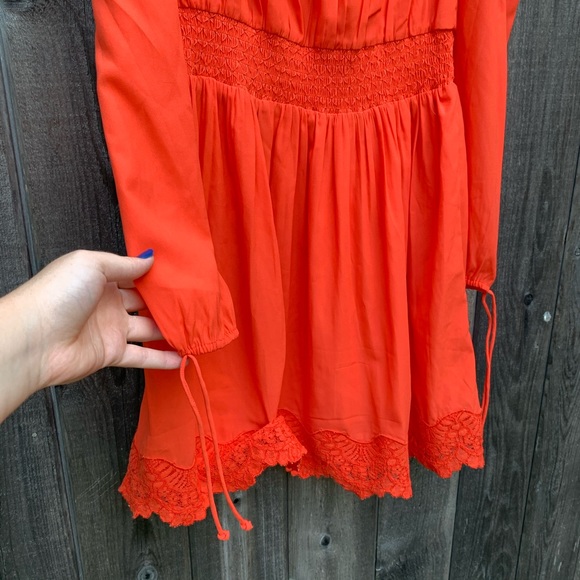 Abercrombie & Fitch Off the Shoulder Dress L - Picture 5 of 13